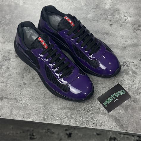 prada black driving shoes|purple prada shoes men.